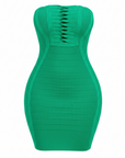 The Emerald Envy Bandage Dress